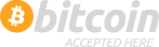 We accept bitcoin